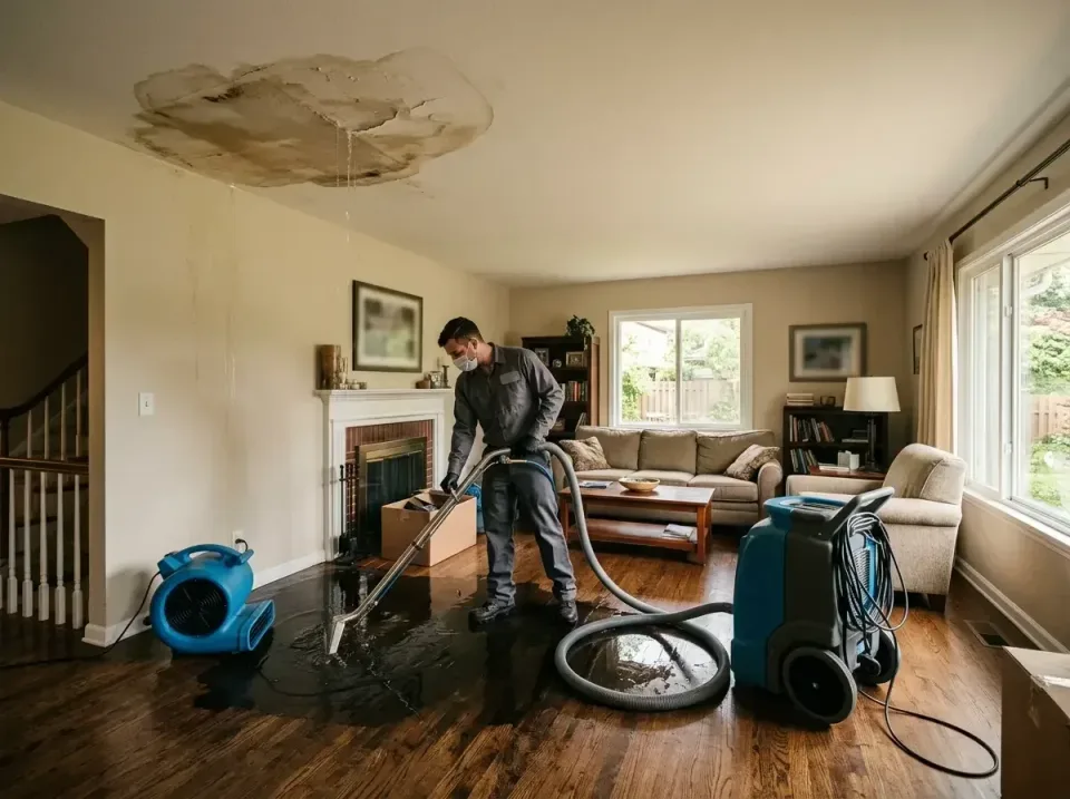 attic-pipe-burst-ceiling-drip-008 — frequently asked questions, Water Damage Restoration & Carpet Care in California